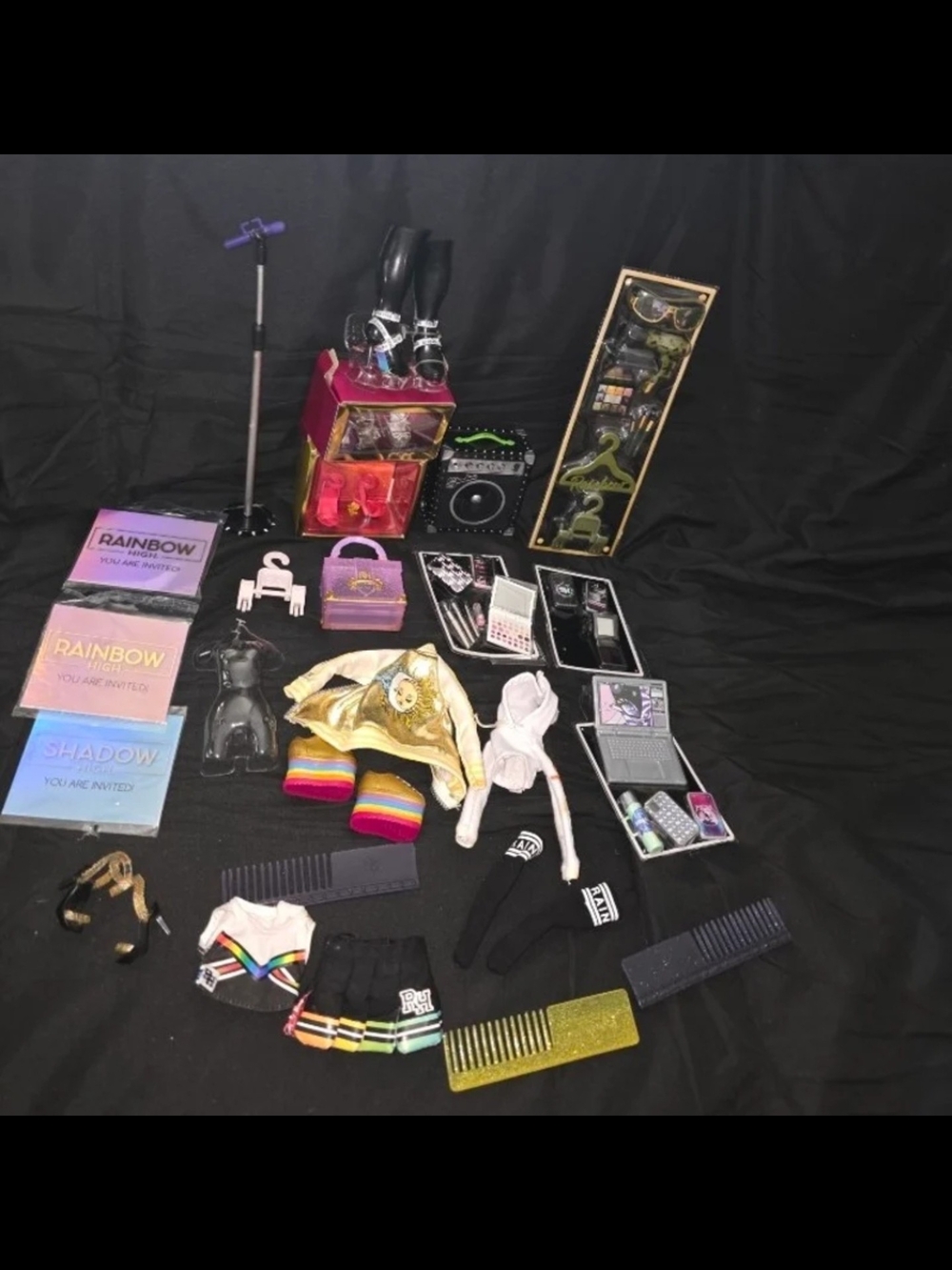 Rainbow/shadow high accessory lot
